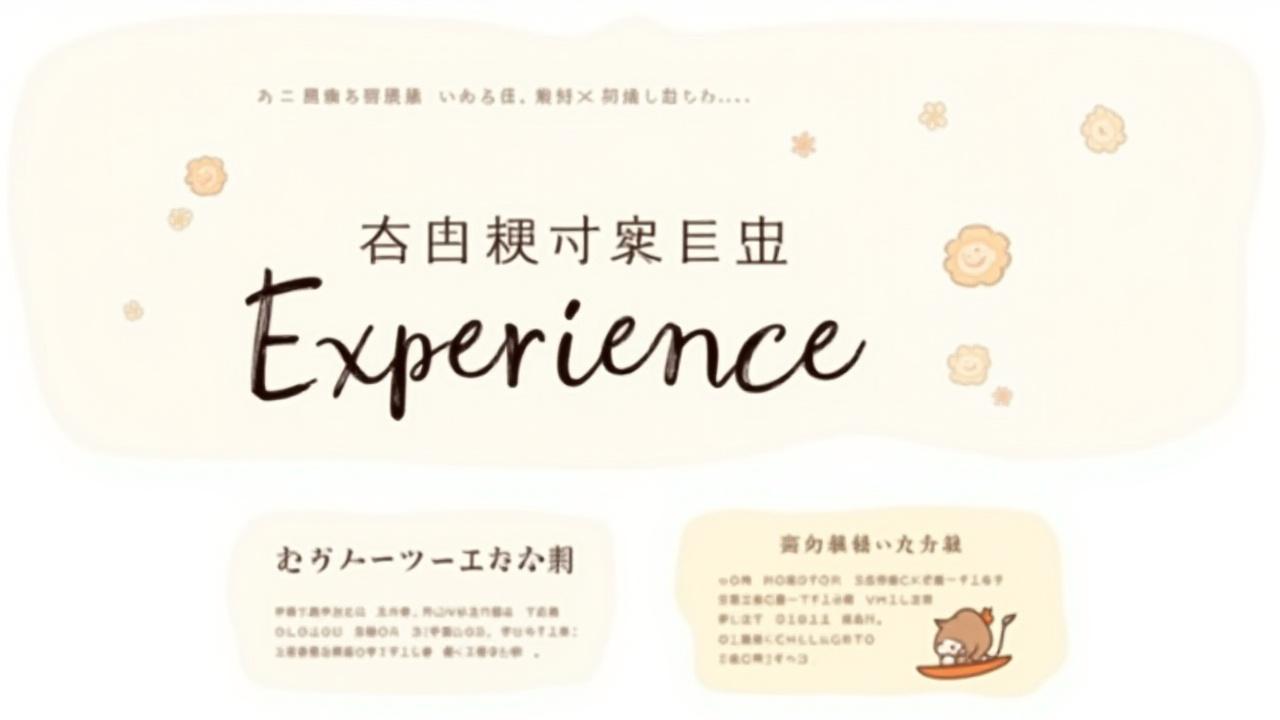 「港町市」観光サイトの体験ページ。美しい写真と可愛らしいイラスト、情報が融合している。